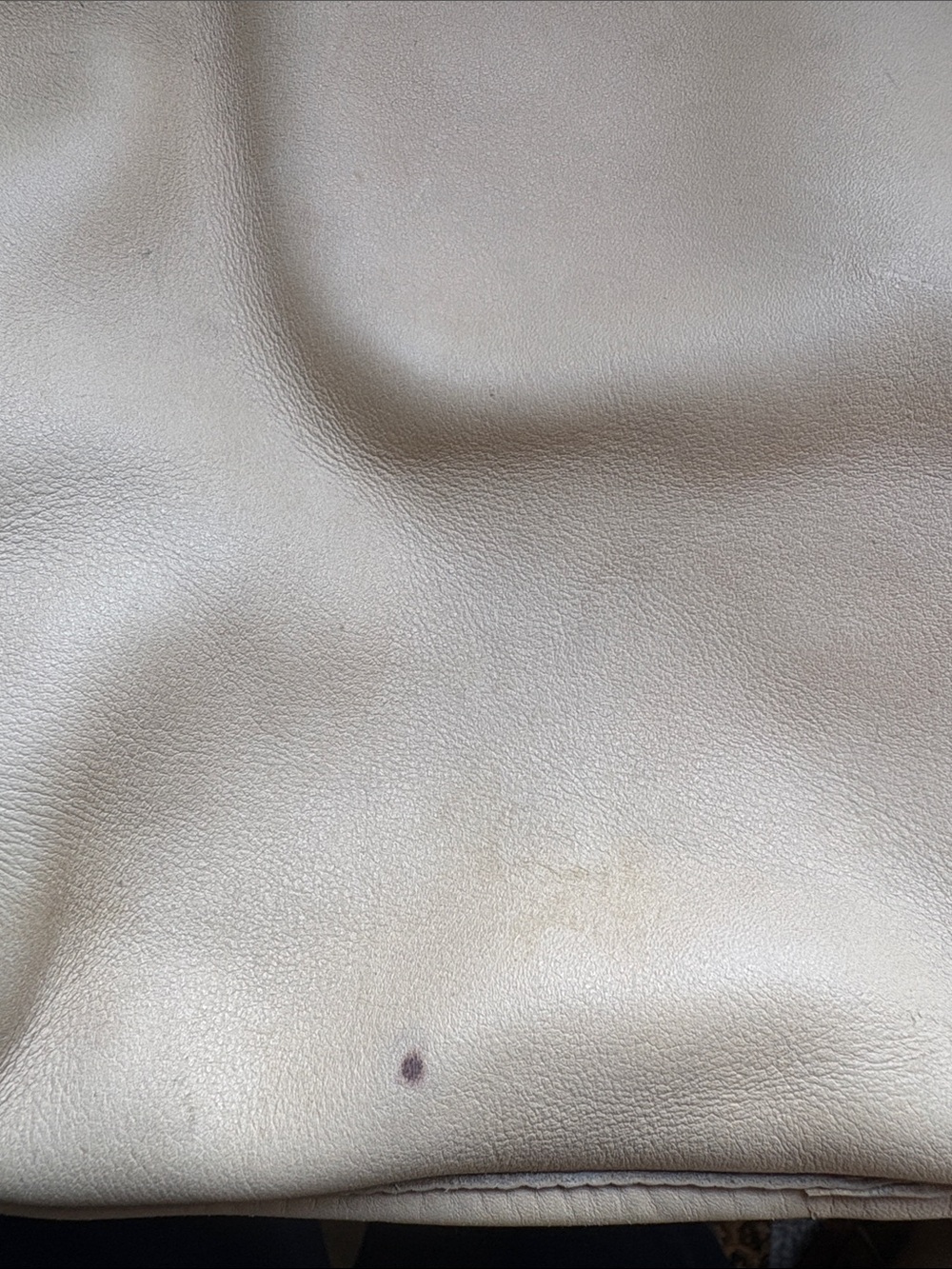 Coach Slim Hippie Backpack Beige Leather - Picture 6 of 9